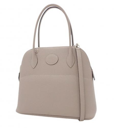 HERMES BOLIDE 27 VEAU EPSOM GRIS ASPHALTE GREIGE