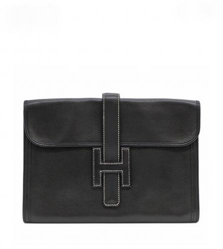 HERMES JIJE PM  EVERGRAIN BLACK