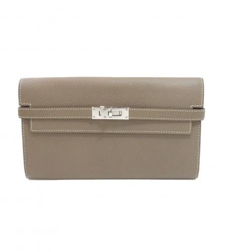 HERMES KELLY WALLET EPSON ETOUPE