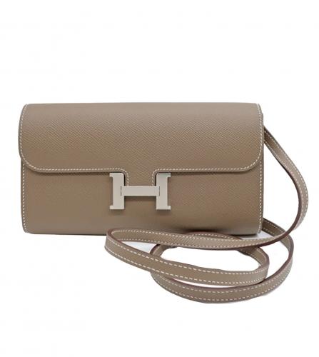 HERMES CONSTANCE LONG TO GO EPSON ETOUPE