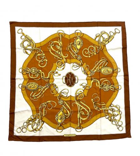 HERMES SILK SCARF