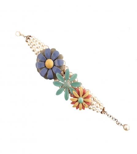 CHANEL FLOWER BRACELET