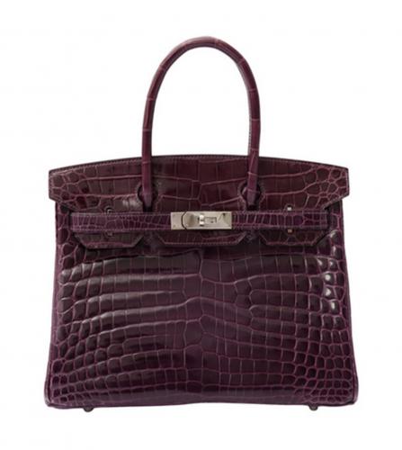 HERMES BIRKIN 30 NILOTICUS AMETHYST