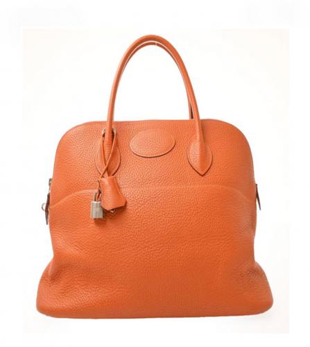 HERMES BOLIDE 35 TAURILLON CLEMENCE ORANGE