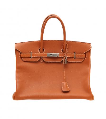 HERMES GOLD EPSOM BIRKIN 35