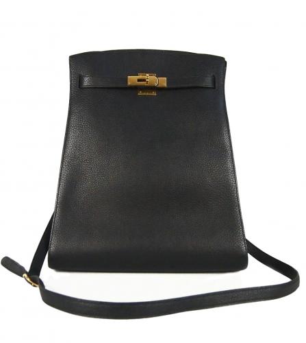 HERMES KELLY SPORTS GM ARDENNES BLACK