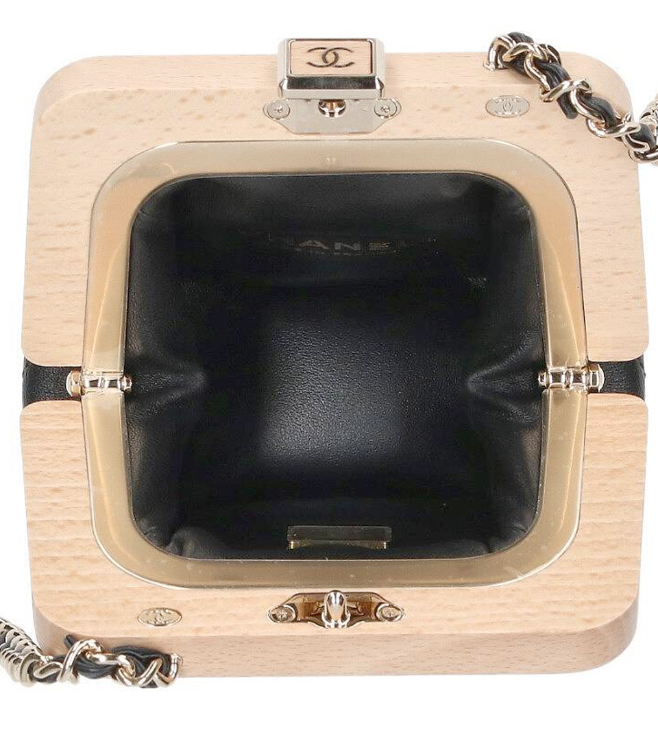 Vintage Chanel Wooden Handle Bag Auction