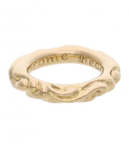CHROME HEARTS SCRL BAND RING