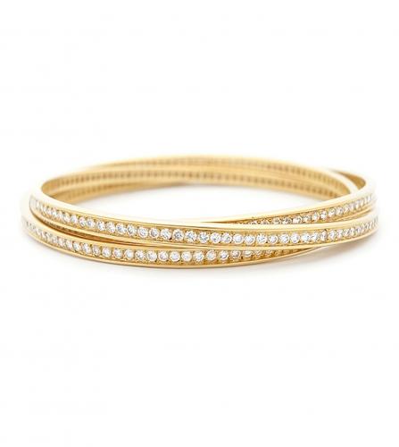 CARTIER TRINITY THREE BAND BRACELET