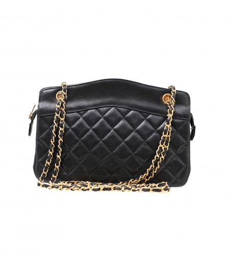 CHANEL BLACK TOTE BAG