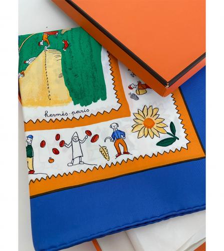 RETOUR A LA ERRE  HERMES SCARF 90