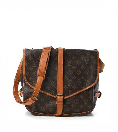 LOUIS VUITTON Monogram Saumur 35