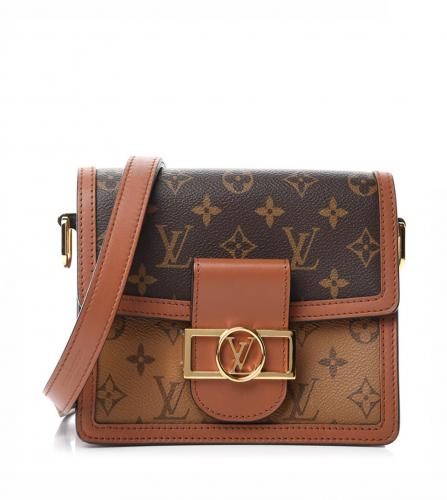 VTG~Louis Vuitton Paris Made in France Monogram Crossbody Mini Bag  8Hx6Wx3.5D