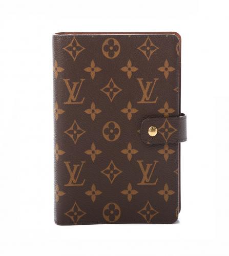 LOUIS VUITTON Monogram Medium Ring Agenda Cover