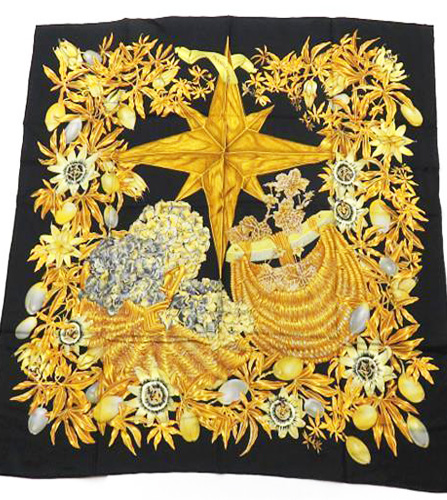 PASSIFLORES HERMES SCARF 90