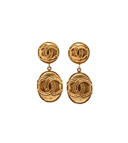 CHANEL CLIP-ON EARRINGS