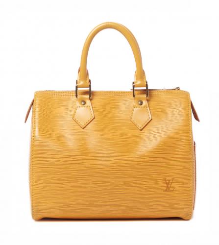 Sky blue varnished leather Monogram LV MEZZO tote bag. - VALOIS VINTAGE  PARIS