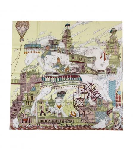 HERMES SILK SCARF HIPPOPOLIS