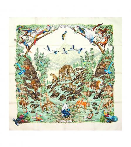 HERMES SILK SCARF SICHUAN