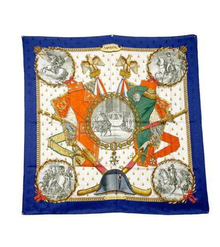HERMES SILK SCARF NAPOLEON