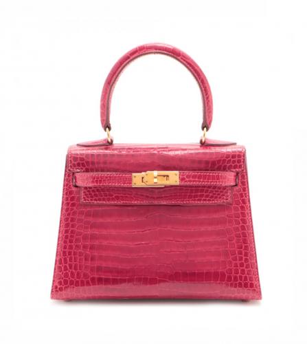 Hermes Red Matte Crocodile 40cm Kelly — The Posh Pop-Up