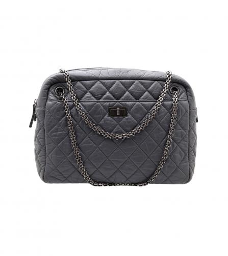 CHANEL 2.55 SHOULDER BAG GREY