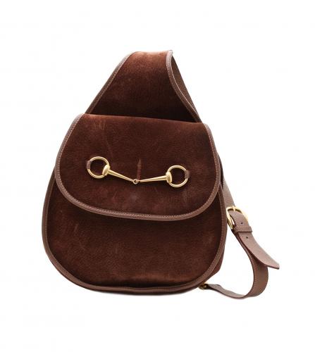 GUCCI BROWN SHOULDER BAG