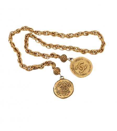 CHANEL COINS LONG NECKLACE