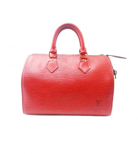 LOUIS VUITTON RED EPI SPEEDY 30