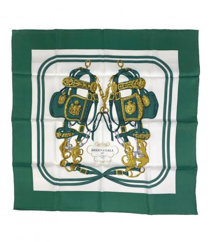 HERMES SILK SCARF BRIDES DE GALA