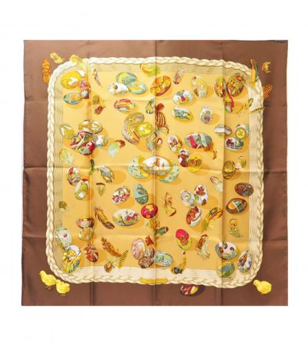 HERMES SILK SCARF COUVEE D'HERMES