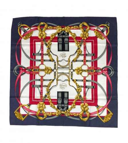 HERMES SILK SCARF GRAND MANEGE