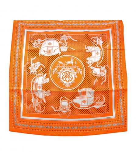 HERMES SILK SCARF EX-LIBRIS