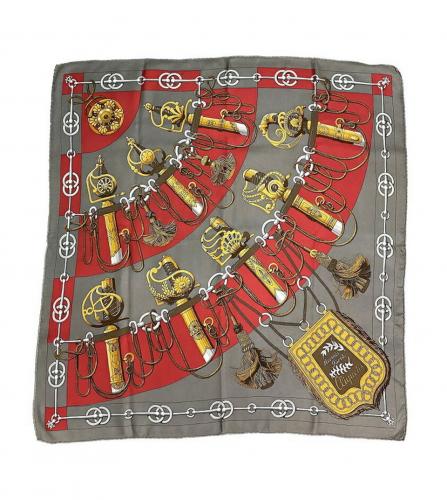 HERMES SILK SCARF CLIQUETIS