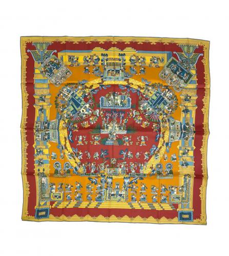 HERMES SILK SCARF ASTRES ES SOLEILS