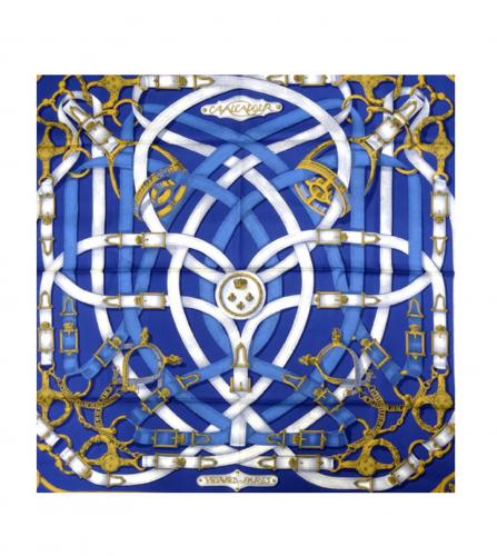 HERMES SILK SCARF CAVALCADOUR