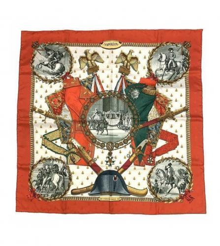 HERMES SILK SCARF NAPOLEON