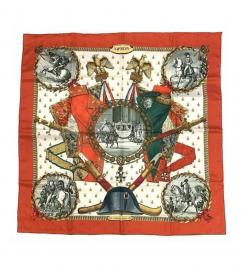 HERMES SILK SCARF NAPOLEON