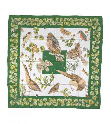 HERMES SILK SCARF LA VIE AU GRAND AIR