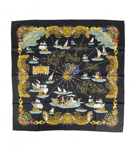 HERMES SILK SCARF VOILES DE LUMIERE