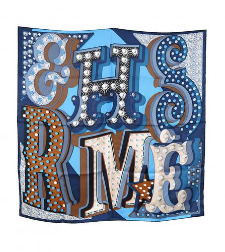 HERMES SILK SCARF ELECTRIQUE HERMES