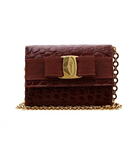 FERRAGAMO VARA MINI SHOULDER BAG
