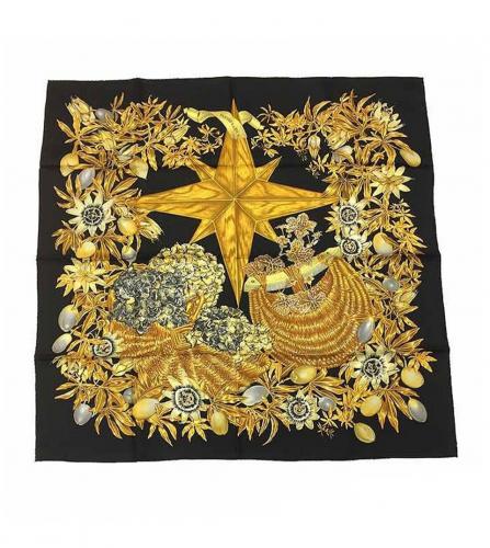 HERMES SILK SCARF PASSIFLORES