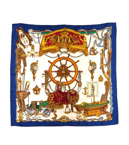 HERMES SILK SCARF MUSEE