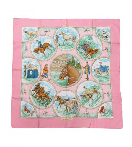 HERMES SILK SCARF AUTEUIL EN MAI