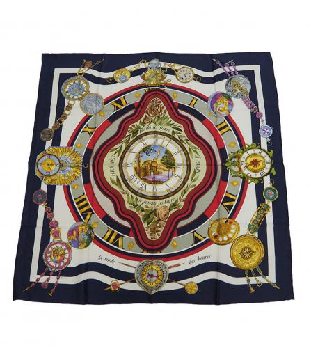 HERMES SILK SCARF PARMI LES FLEURS JE COMPT