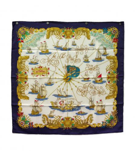 HERMES SILK SCARF VOILES DE LUMIERE