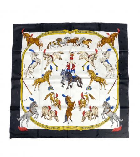 HERMES SILK SCARF EN PISTE