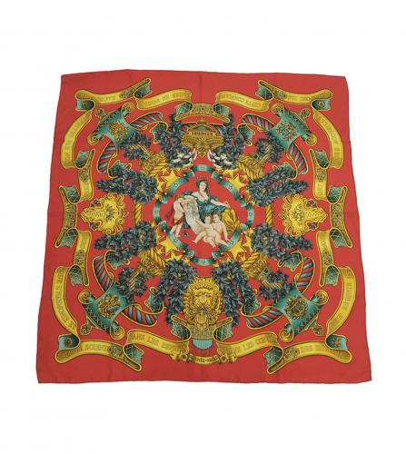 HERMES SILK SCARF