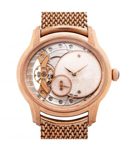 AUDEMARS PIGUET MILLENARY FROSTED GOLD WATCH